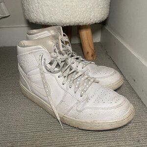 White Men's Air Jordan 1s